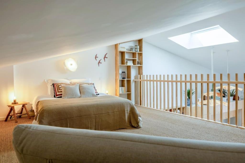 Ღ Mezzanine • T4 Spacieux, Lumineux Et Cosy La Rochelle  Exteriér fotografie