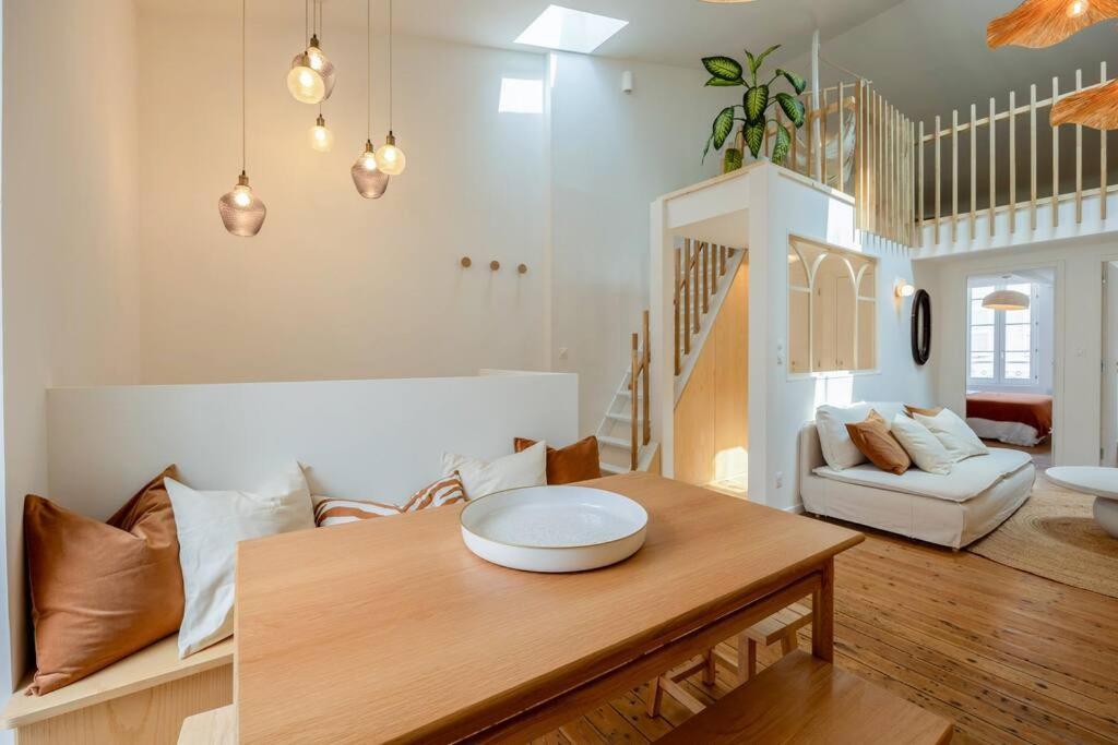 Ღ Mezzanine • T4 Spacieux, Lumineux Et Cosy La Rochelle  Exteriér fotografie
